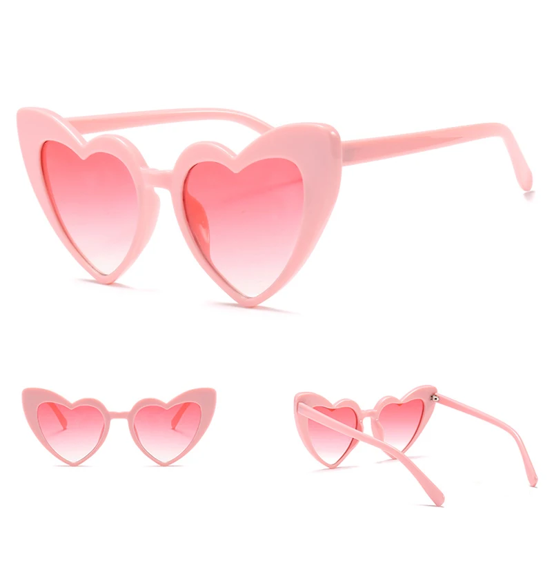 love heart sunglasses women cat eye vintage 7112 details (6)