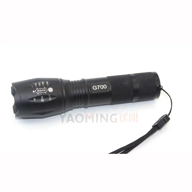 Led Linterna Cree XML T6 3800lm мощный фонарик водонепроницаемый фонарь полицейский красный