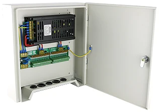 

12V 10A 120W 32Ch Outdoor Rainproof Power Adapter Supply for CCTV Camera White (default)