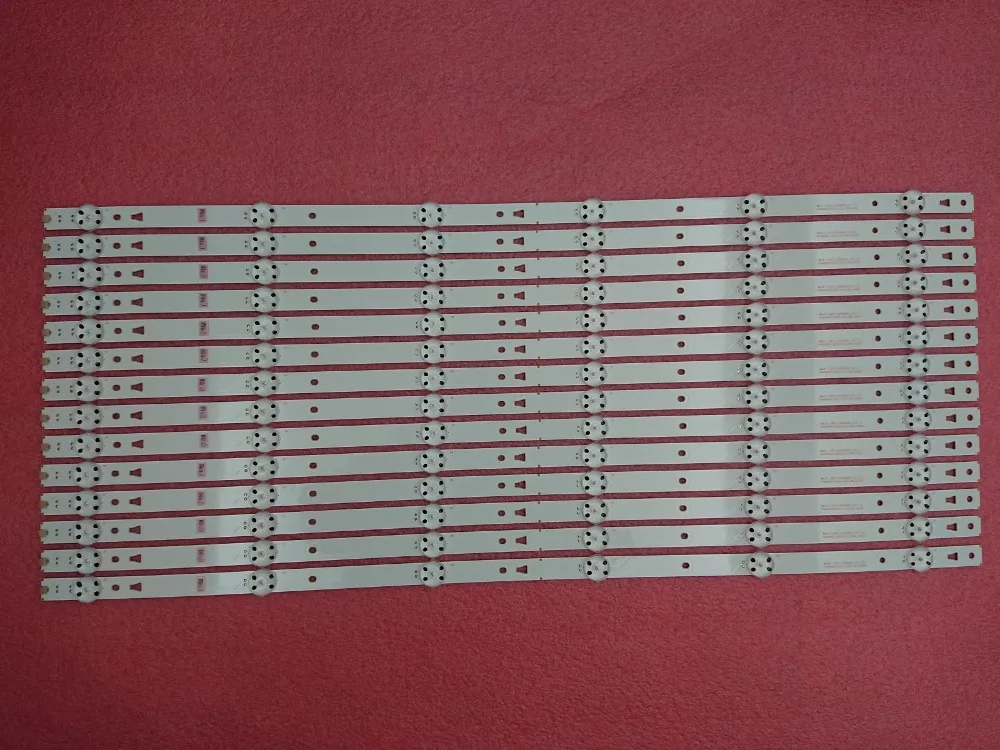 

New 10set=140 PCS 6LED 660mm LED backlight strip for Hisense 65H6D LED65M5000U SVH650A53_REV01_6LED_UBH_160627