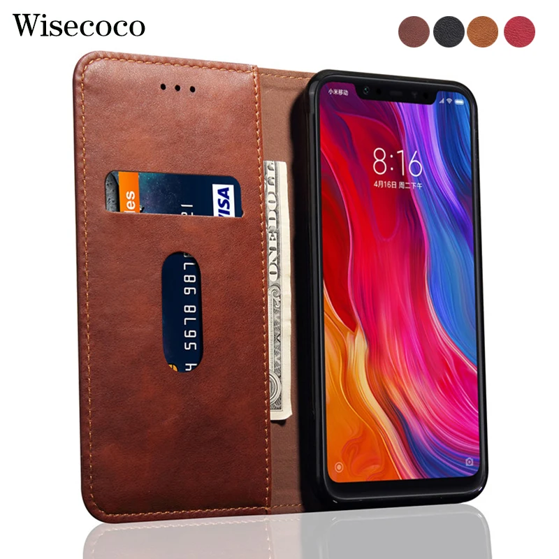 

Retro Flip Case for Xiaomi Mi 9 8 Se A2 LITE 6X 5X A1 A2 Pocophone F1 Redmi 6a k20 Note 7 5 6 Pro Luxury Leather Wallet Cases