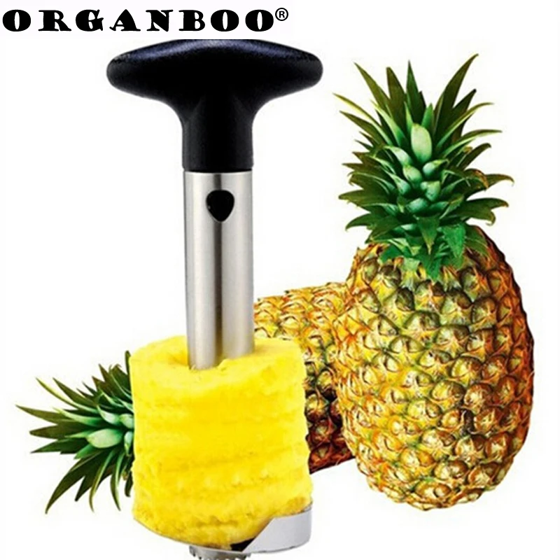 kitchen Accessories Tool Fruit Stainless Steel Kitchen Easy Pineapple Slicers Pineapple Peeler