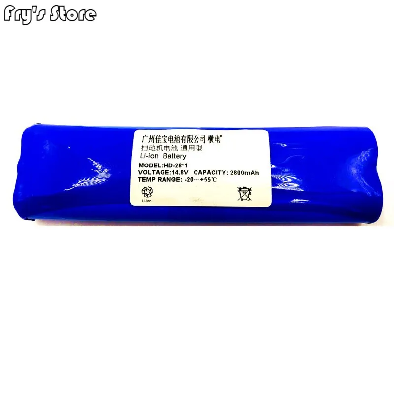14 8 V 2800mAh 18650 литий ионная аккумуляторная батарея для Philips Robotics пылесос FC8820 FC8810