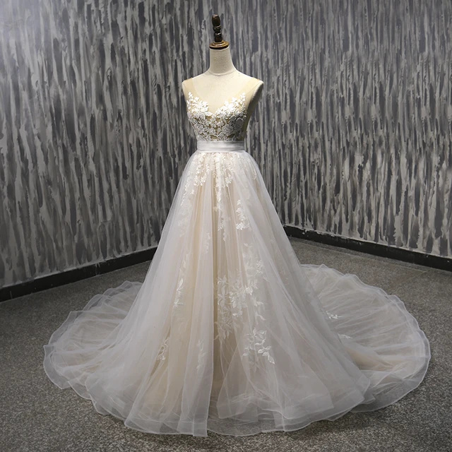 Lover Kiss Vestido De Noiva V Neck Skin Color Y Wedding Dresses Lover Kiss Vestido De Noiva V Neck Skin Color Y Wedding Dresses Dress 2018 Transpa