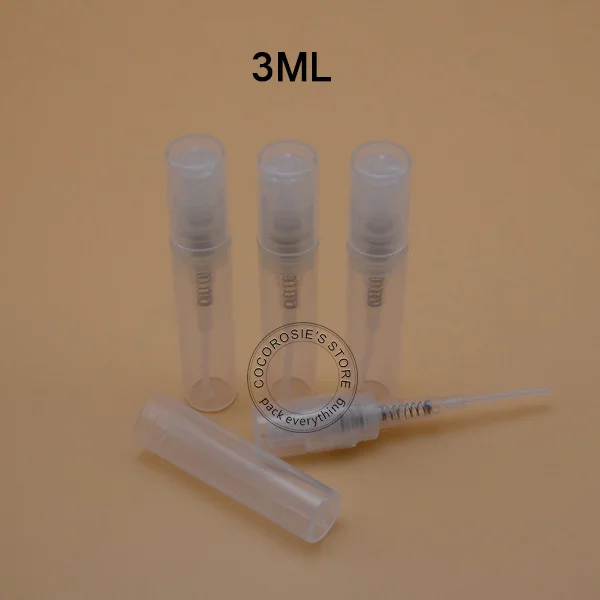 

50PCS 3ml Perfume bottle empty Perfume atomizer Parfume bottle mini Spray bottle mini perfume bottle
