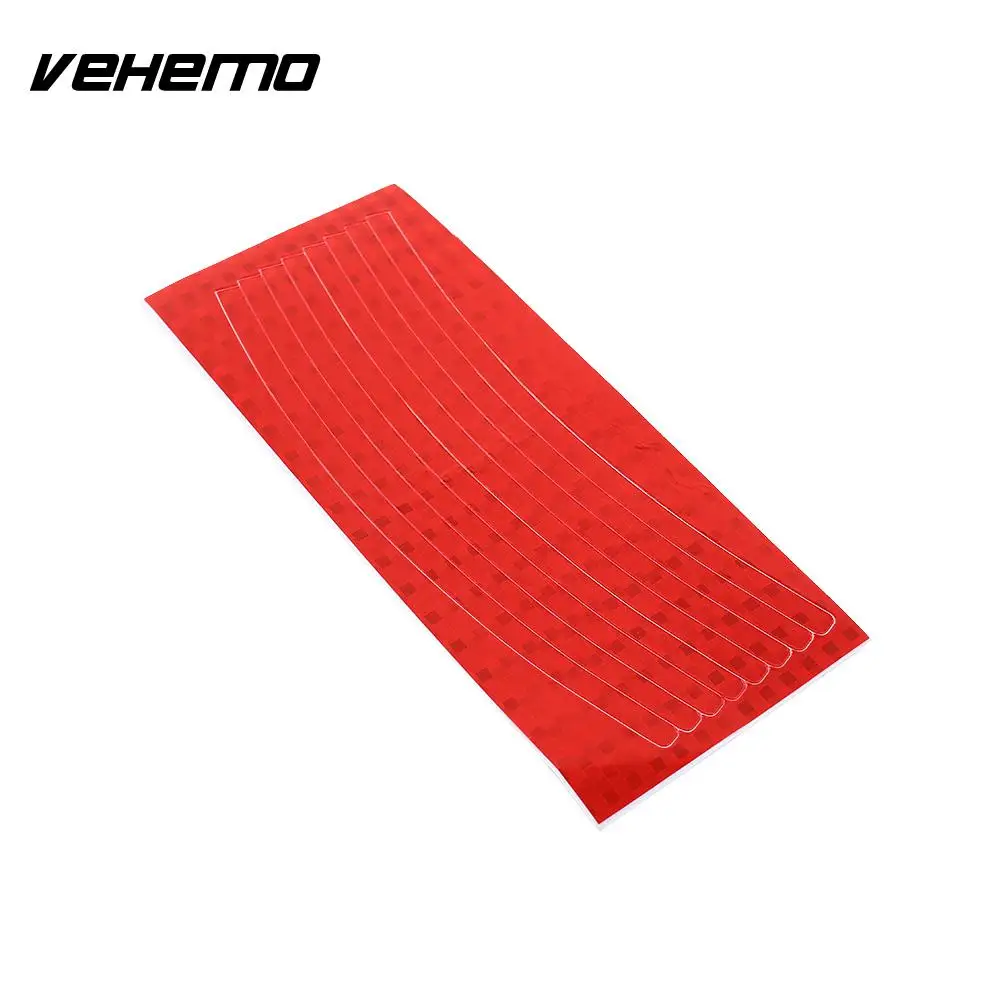 

Bike Cycling Motorcycle Wheel Tire Tyre Reflective Reflector Stickers Decal