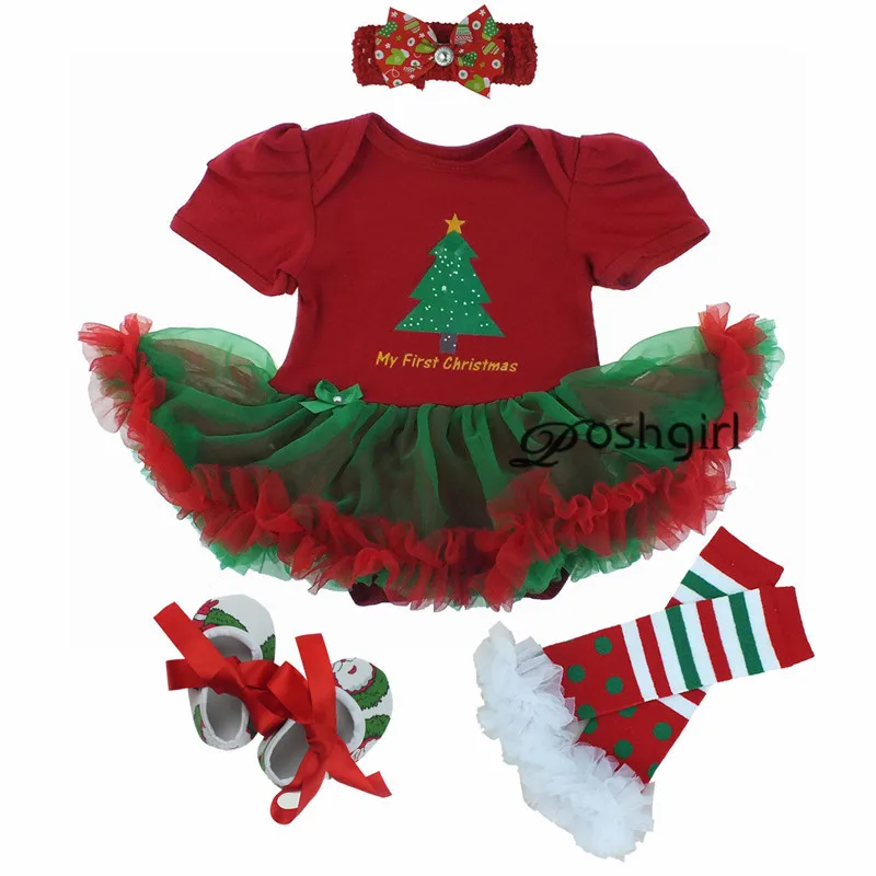Хлопковая одежда для маленьких девочек 1 год, рождественское платье праздничные платья для маленьких девочек, платье-пачка для крещения, наряды с повязкой на голову - Цвет: Hot 03