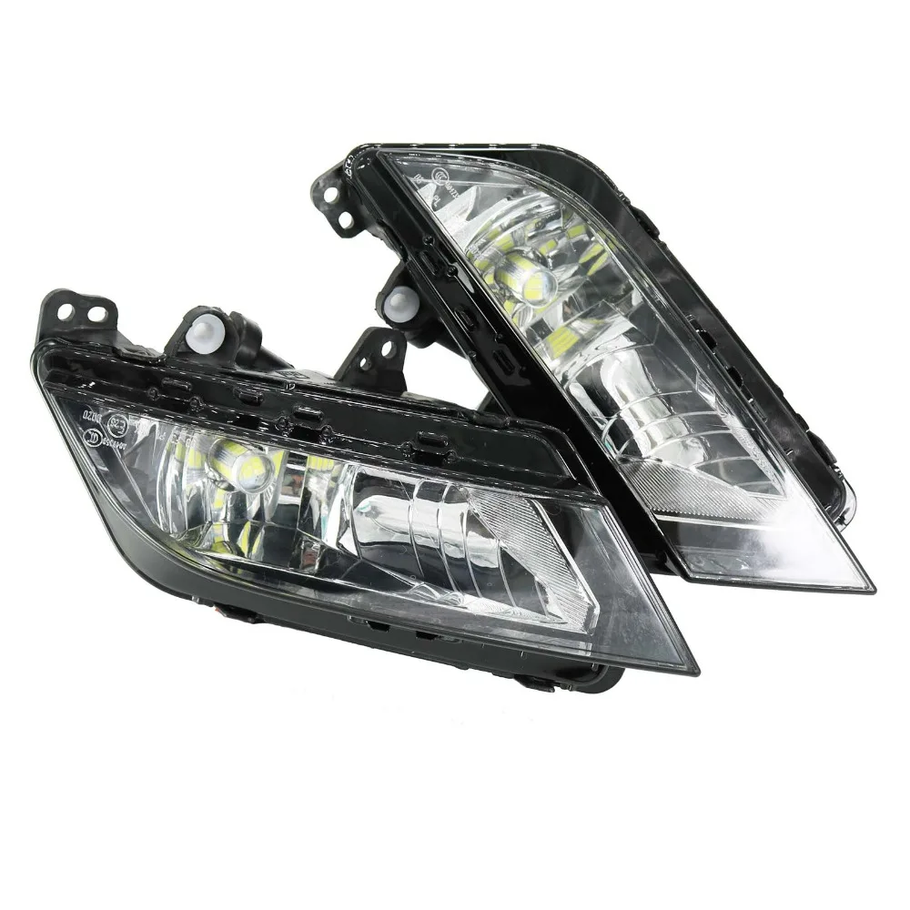 2 шт. светодиодные противотуманные фары для Seat Leon 2013 2014 2015 2016 2017 передний бампер
