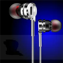 Горячие продажи! Универсальные металлические наушники для телефона, проводная гарнитура