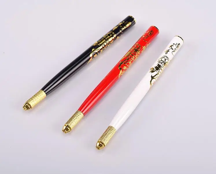 

Chinese Permanent Microblading Pen Manual Microblade Needle Holder Caneta Tebori Eyebrow Tattoo Beauty Tool