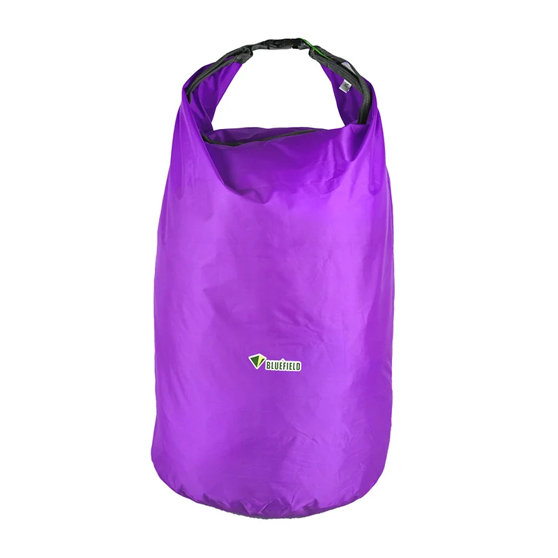 Спорт на открытом воздухе Кемпинг путешествия складной портативный водонепроницаемый мешок хранения сухой мешок для каноэ каяк рафтинг комплект оборудования - Цвет: purple 20L