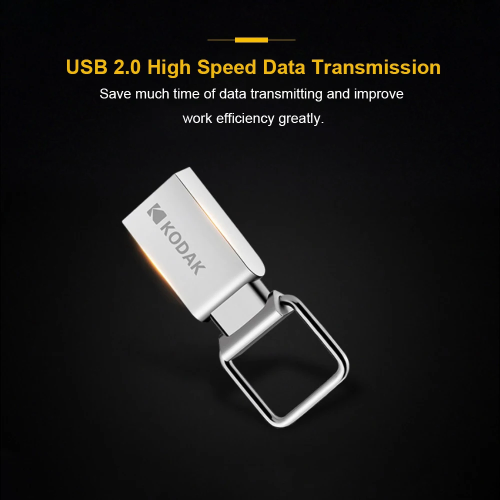 Kodak K112 мини металлический USB флеш накопитель 16 ГБ 32 64 карта памяти 2 0 Флешка memoria
