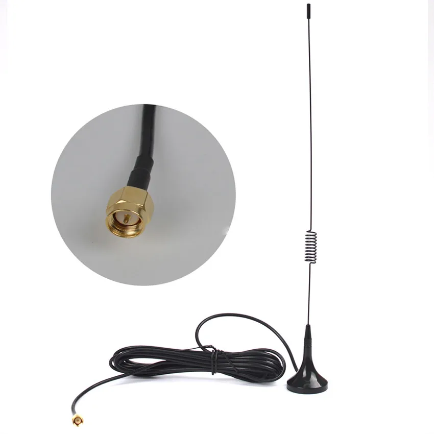 10 шт HYS UT 102UV SMA MALE Walkie Talkie антенна на магнитном основании/U 144/430 MHz автомобилей
