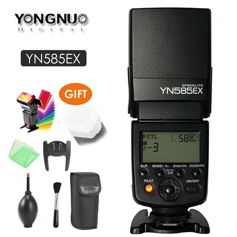 Беспроводная вспышка YONGNUO YN585EX P-TTL Вспышка TTL Speedlite для фотовспышки Pentax