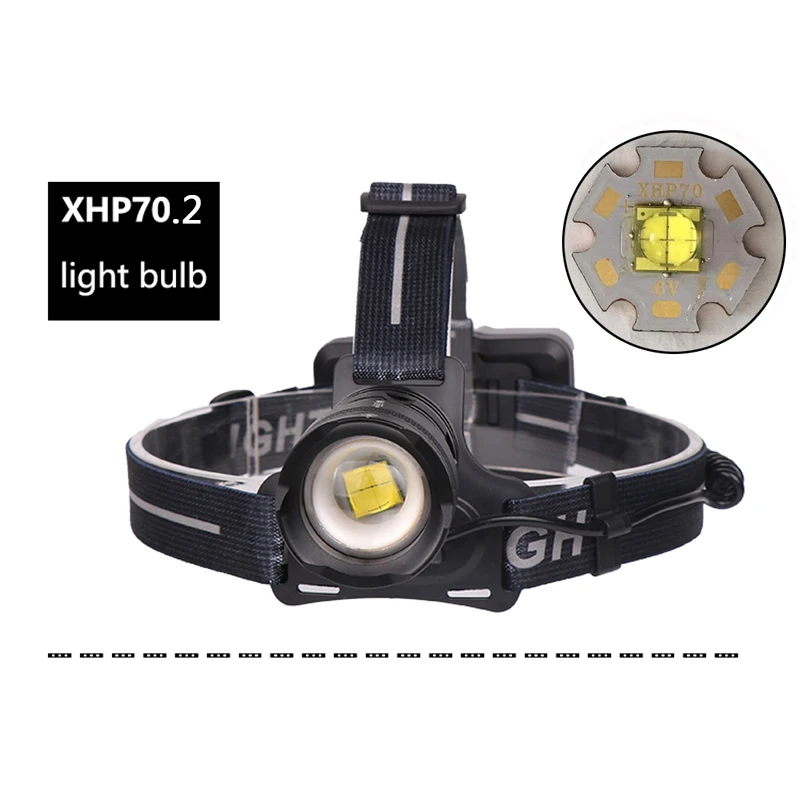 Litwod Новое поступление Z30+ 2810 CREE Xlamp XHP70.2 32 Вт 4292lm Мощный светодиодный налобный фонарь, налобный фонарь, фонарь