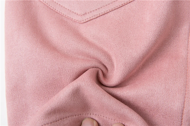 BONGOR LUSS Sexy 2018 Autumn Winter Suede Women Skirt Zipper Sashes Double Pocket Party Short Mini Ladies Black Skirts (17)