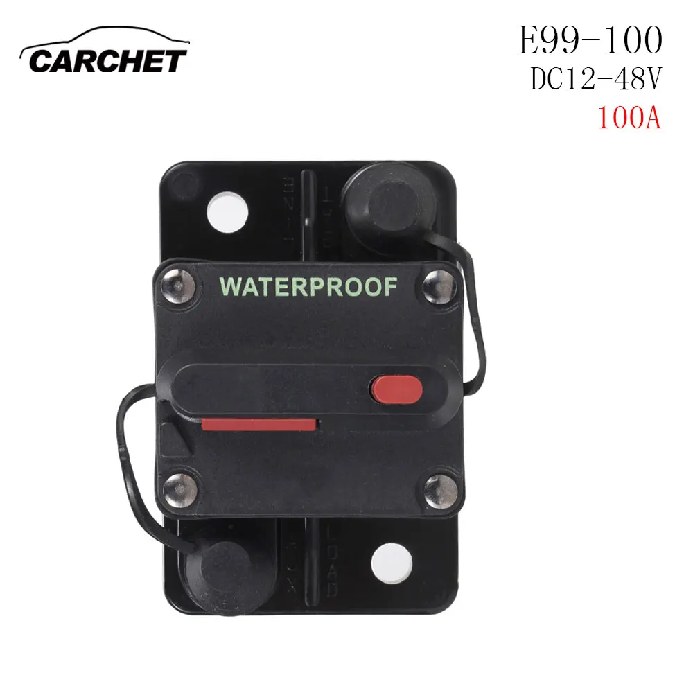 QTY3 VCB100 48VOLT Circuit Breaker 100A DC WATERPROOF W IGNITION PROTECTION
