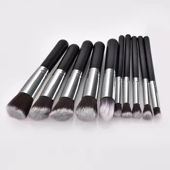 

10pcs Makeup Brushes set Professional Powder Foundation Eyeshadow Make Up Brushes for Beginners Cosmetics Soft Synthetic Hair