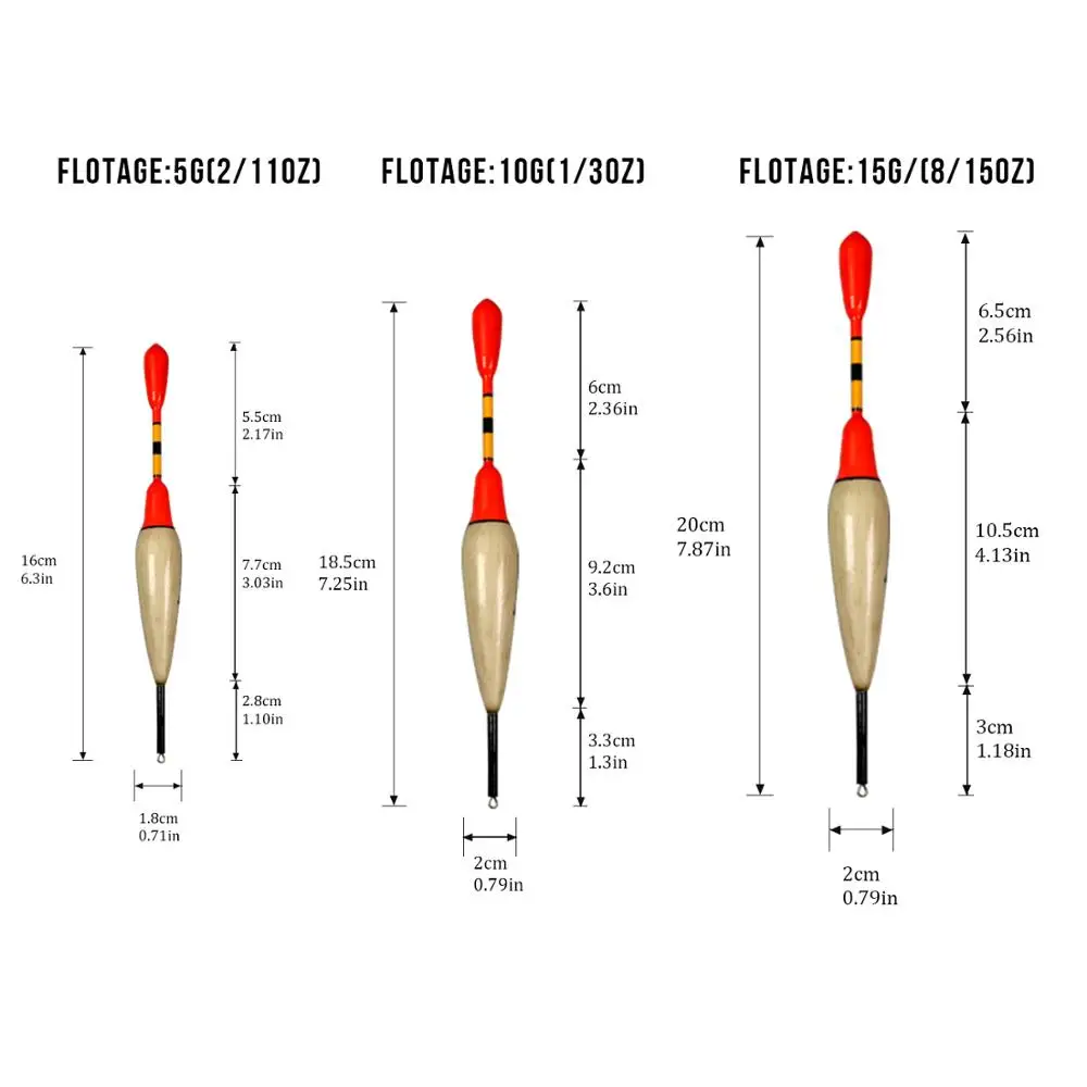 2 шт. пробкового дерева поплавок 5 г 10 г 15 г рыболовные поплавок дерево синий скольжения поплавок установки рыболовные аксессуары