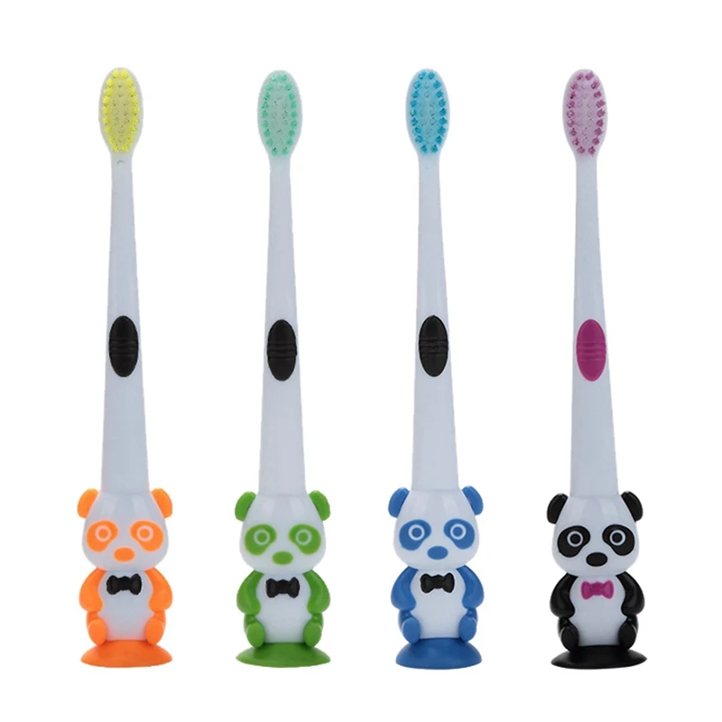 

Baby Cartoon Panda Shape Soft Training Toothbrush Kids Dental Oral Care Brush Tool Toothbrushes
