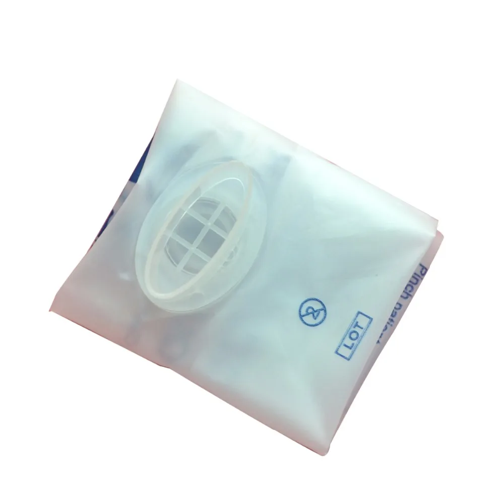 50pcs CPR Resuscitator Mask Elliptical Mouthpiece Valve Emergency Rescue Face Shield Mouth To Mouth Breathing Health 5