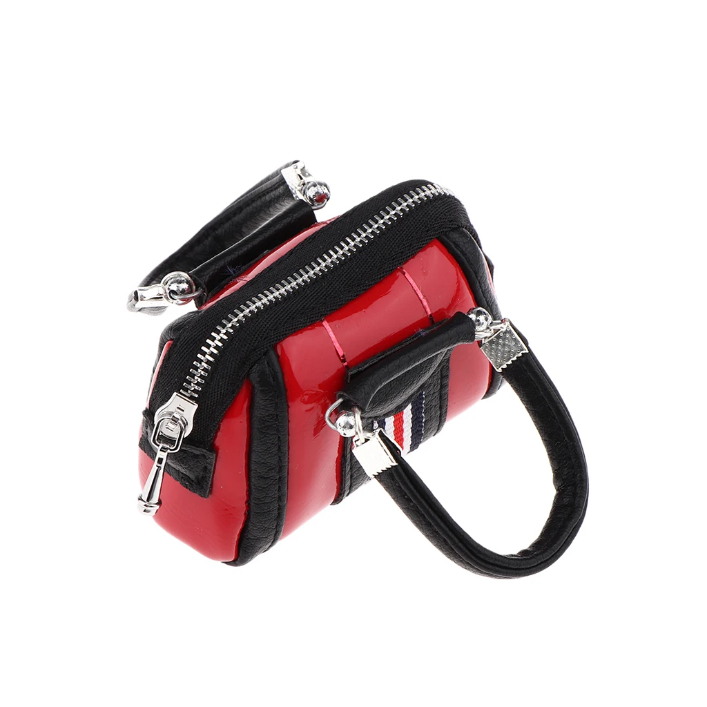 Handmade 1/6 PU Leather Handbag for Blythe 12 Inch Doll Party Outfit Collectibles Gift Dolls accessories