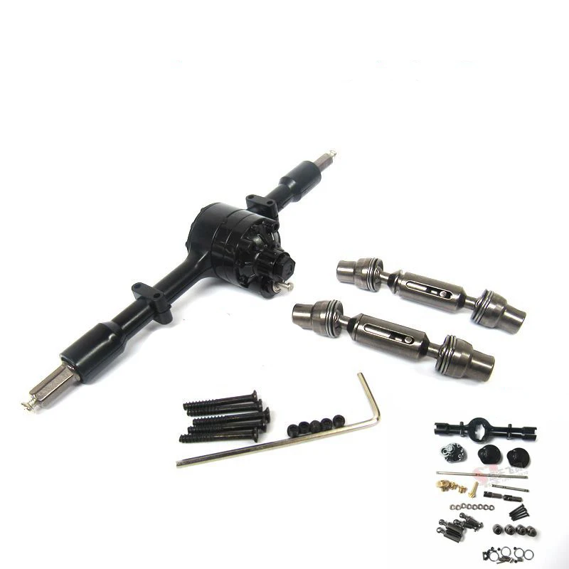 

1Set Metal 6WD Middle Axle Upgrade Parts Through Bridge Gear Drive Shaft for RC Model Car WPL Truck Modify Spare Parts
