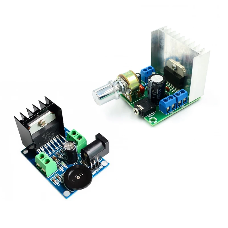

Audio Power Amplifier DC 6 to 18V TDA7297 Module Double Channel 10-50W Wholesale