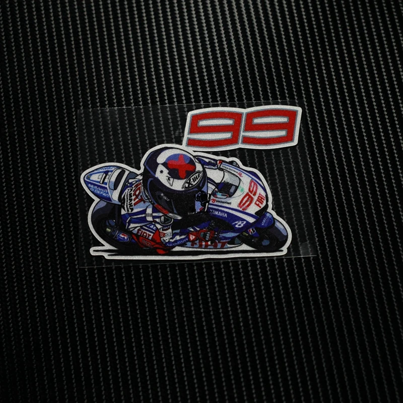 NO.TC012 Reflective Moto GP Lorenzo 99 stickers car styling
