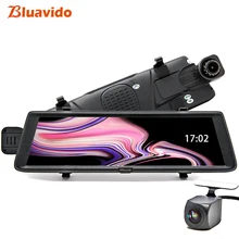 Bluavido 10 4G Android car mirror video recorder GPS navigation ADAS Full HD 1080P dash cam