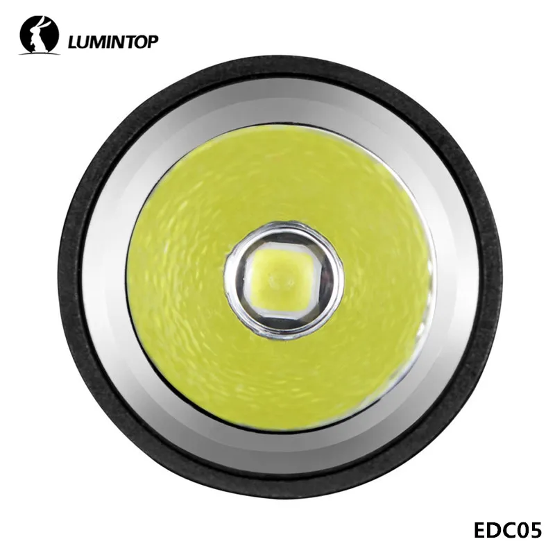 LuminTop EDC05 CREE XPL светодиодный брелок фонарик с магнитом 14500 AA мощный EDC светильник