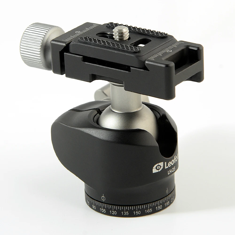 Aluminum Alloy Tripod ballhead / Ball Head With Quick Release Plate