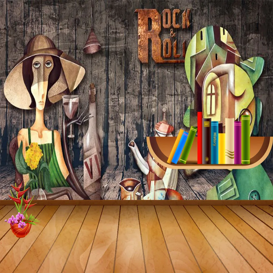 Shinehome Rock N Roll Tira De Madeira M Sica Papel De Parede 3d Para -> Papel De Parede Para Sala Rock N Roll Shinehome Rock N Roll Tira De Madeira M Sica Papel De Parede 3d Para -> Papel De Parede Para Sala Rock N Roll