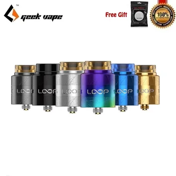 

Original GeekVape Loop V1.5 RDA Atomizer 24mm Vape Tank with Leak-proof Airflow System for 510 E Cigarette Box Mod VS Loop RDA