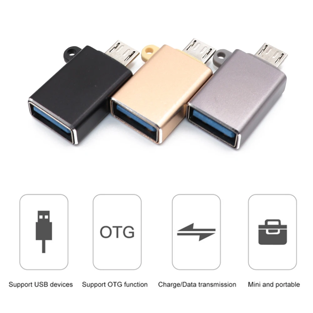 Кабель OTG с Micro USB папа на 2 0 мама|Переходники и адаптеры| |