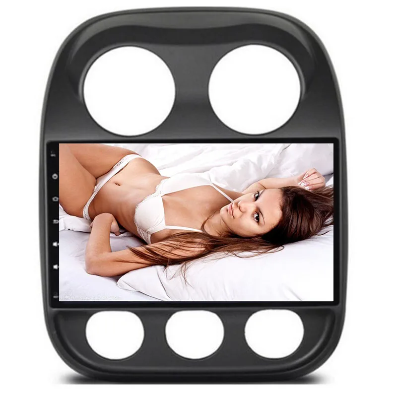 Perfect Android 8.1/8.0 Fit JEEP COMPASS / Patriot 2007 2008 2009 2010 -2018 2019 Octa Core PX5/PX30 Car DVD Player Navigation GPS Radio 1
