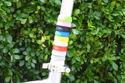Разноцветный Велосипедный Спорт силикагель Силиконовые сиденья подседельный стержень руль Водонепроницаемый Обложка кольцо Сапоги и