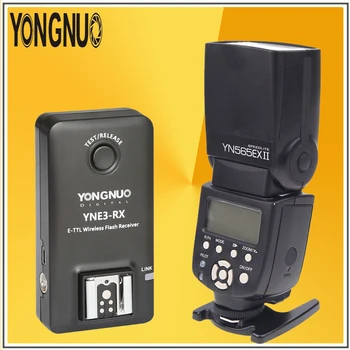 

YONGNUO YN565EX III Radio TTL Speedlite Flash Speedlight + YNE3-RX 2.4Ghz E-TTL Wireless Flash Receiver Trigger For Canon Camera