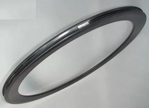 Best Road Carbon Bike Wheel 700c 50mm Carbon Clincher Rim 25mm width U shape Basalt Braking surface 1