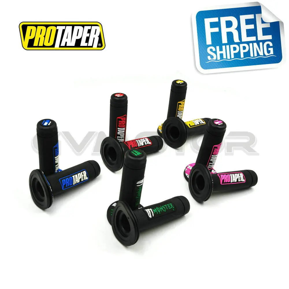 5 colors Pro Taper Grips Dirt Bike Gel Handle Bar Motorcycle 7/8