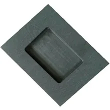 5 Лот YIHUI емкость 400 г графитовый тигель квадратная форма слитка для плавления золота и серебра машина ювелирные изделия инструменты оборудования