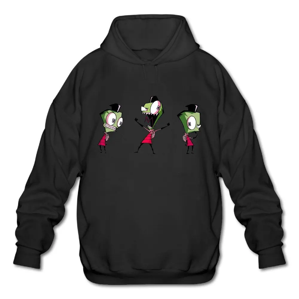 2017 мужская Invasor Invader Zim Толстовки Высокое Качество Новинка DIY Кофты С