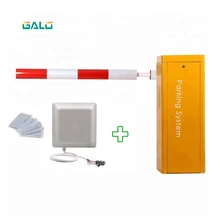 Автоматический шлагбаум парковочный барьер Автостоянка и платный контроль доступа автоматический шарнирный DC парковка стрелы барьер ворота с дальним диапазоном rfid считыватель шлагбаум автоматический