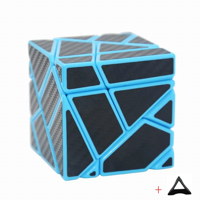 Fangcun 3x3 Ghost Cube Magic Puzzle Blue White Black Hollow Sticker Speed Fangcun 3x3 Ghost Cube Magic Puzzle Blue White Black Hollow Sticker Speed