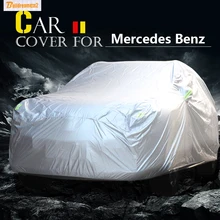 Buildreamen2 Car Cover SUV Sun Rain Snow Scratch Resistant Dust Cover Waterproof For Mercedes Benz GLS GLS350D GLS400 GLS500