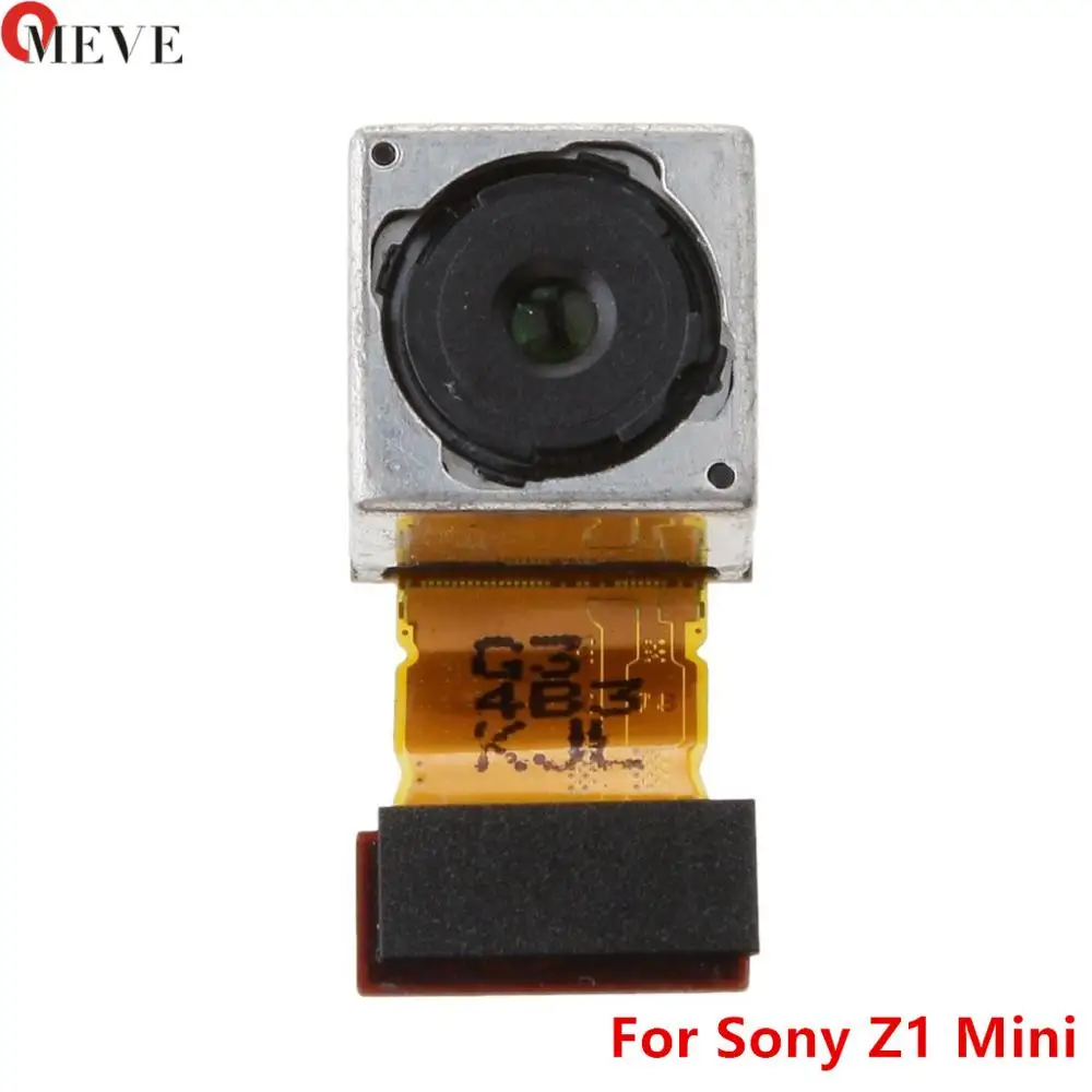 Оригинальная Задняя Основная камера для sony Z1 Z2 Z3 MINI Z4, большая камера, гибкий кабель, запасная камера, запасные части - Цвет: FOR SONY Z1 MINI