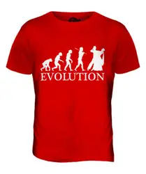 Вальс танцы Эволюция человека Мужская футболка Топ Подарочная одежда