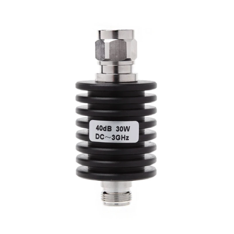 

40DB/30DB 30W N Type DC-3GHz Coaxial Fixed Attenuator Frequency 3GHz N Fixed Connectors -M52