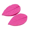 2PC\set Food Grade 3D Petal Leaf Shaped Silicone Lace Cake Mold Cake Decoration Tools Fondant Sugarcraft Embossed Cake Mold ► Photo 1/6