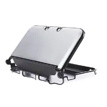 Серебряный противоударный жесткий алюминиевый металлический корпус для nintendo 3DS XL/3DS LL